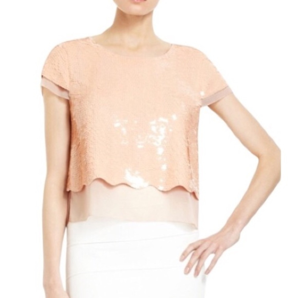 Sequin BCBG top